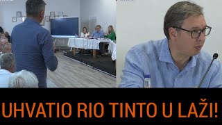 Vučić priznao RIO TINTO VAS JE SLAGAO [upl. by Marja72]