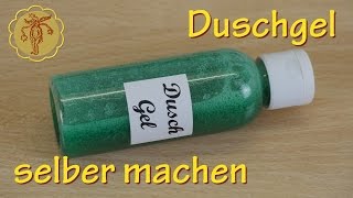 Duschgel selber machen  Grundrezept [upl. by Yvan454]