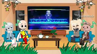 Fandoms React To megealovie mix  Part 1  Sans Undertale [upl. by Nace]