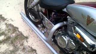 Gv250 drag pipes [upl. by Darrey]