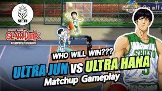 Ultra Hanagata vs Ultra Uozumi MatchupWHO WILL WIN  SLAM DUNK MOBILE [upl. by Rochemont]