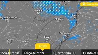 ALERTA DE CHUVA ISOLADOS E TROVOADAS EM PARTE DO SUL TERÇAFEIRA 29102024 [upl. by Fortunna]