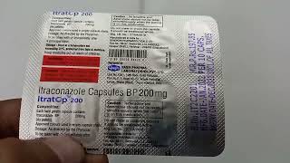 itratop 200 Capsule  itraconazole capsule Bp 200 mg Uses  itratop 200 mg Capsule uses Dosage Hindi [upl. by Anyrb33]