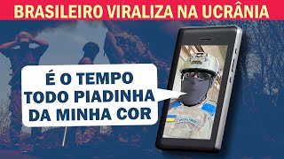 BRASILEIRO QUE FOI LUTAR PELA UCRÂNIA RECLAMA DE RACISMO DE MILITARES DA UCRÂNIA  Cortes 247 [upl. by Crellen825]