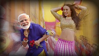 wo ladki aankh mare song dance with modi [upl. by Akenat778]