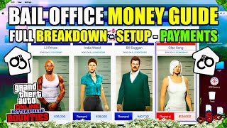 GTA Online Full BAIL OFFICE Money Guide In Depth Bounty Hunting Business GUIDE [upl. by Ert]