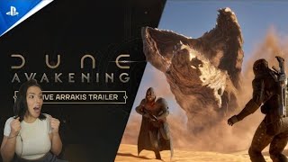 Dune Awakening  Survive Arrakis Trailer  PS5 Games Reaction Adriana Chechik [upl. by Waring]