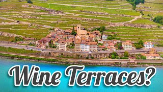 Magical LAVAUX  The Swiss Wine Terraces Travel Guide SaintSaphorin Town  Lake Geneva Vineyards [upl. by Arni]