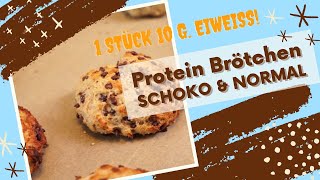 Protein Brötchen mit 10 Gramm Eiweiß pro Stück [upl. by Redep]