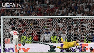 ITALY 11 ENGLAND PENALTY SHOOTOUT EURO 2020 FINAL [upl. by Oicanata]