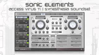 Access Virus TI  Synesthesia Soundset  Demo Sonic Elements [upl. by Mintz]