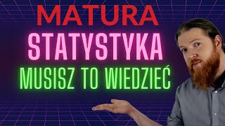 MATURA MATEMATYKA Statystyka cz1 PEWNIAK [upl. by Pizor]