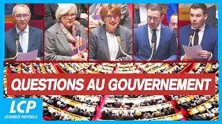 LIntégrale des questions au Gouvernement  19112024 [upl. by Eidnam]