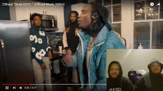 HE NEXT UP 23Kayb “Dead GUYZ “ Official Music Video  Identical Twins Reaction [upl. by Stortz]