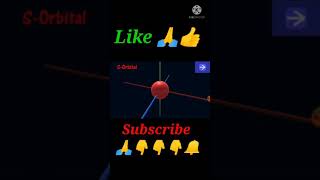 SPDF Orbitals ki Shapes Chemistry Animation  by up13king Short Video🙏🙏🙏🙏👍👍👍👍👍👇😷 🙏 👇👇 [upl. by Victorine]