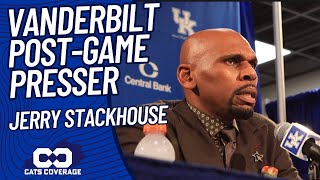 Vanderbilt PostGame Presser  Jerry Stackhouse 03062024 [upl. by Siryt208]