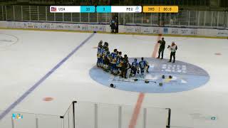 USA  Maccabi Europe  Ice Hockey Male [upl. by Maurise]