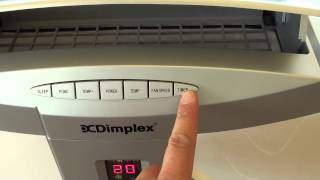 Dimplex 44KW Portable Air Conditioner Running Demonstration [upl. by Ogeid]