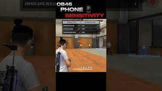 Cs Rank Headshot Sensitivity Reveal 🤯 Ff New Sensitivity After Update 😱 shorts freefire [upl. by Leen]