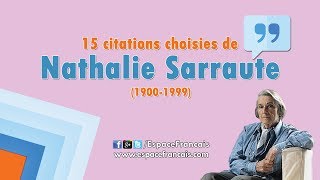 15 citations choisies de Nathalie Sarraute [upl. by Melbourne961]