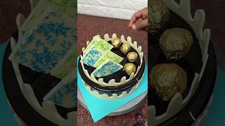 Chocolate Ferrero Rocher cake video birtdaycake cakedesign viral cake shorts reels [upl. by Demetris]