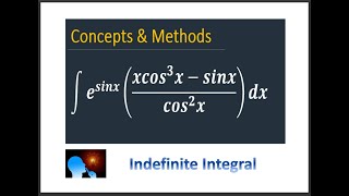 Integrate esinxxcos3xsinxcos2xdx integrate e  sin x  x  cos3 x  sin xcos2 xdx [upl. by Rustice]