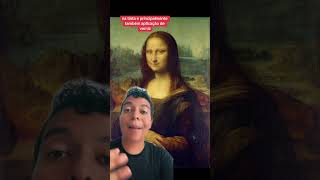 Restauração da Monalisa shorts historia restauração [upl. by Analli500]