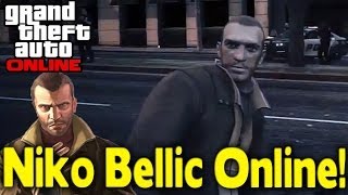 GTA 5  quotNiko Bellicquot As Playable Character Mod GTA V [upl. by Esydnac716]