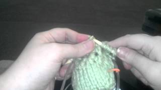 RIGHT slant decrease knitting [upl. by Sully]