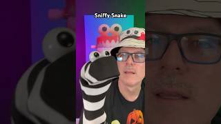 Sniffy Snake funny puppet live livestream youtuber comedy halloween socks [upl. by Iosep]