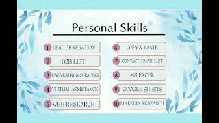 Virtual Assistant And lead Generation [upl. by Yc243]