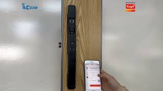 ilockey smart lock  A216  tuya wifi  add App [upl. by Semadar]