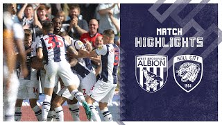 West Bromwich Albion v Hull City highlights [upl. by Ramsden]