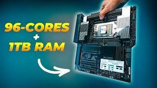 The Secrets of the 900 Motherboard Revealed ASUS Pro TRX50 Sage WiFi Review [upl. by Eigroeg543]