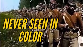 Splendid footage of the Dutch Army during WW1 in 1917 in color Part1 AI enhanced amp colorized [upl. by Benedikta838]