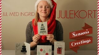 Jul med Ingrid Julekort 63 [upl. by Ahseyd397]