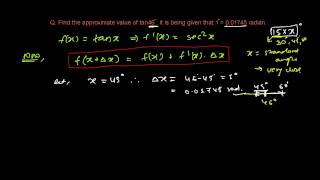 Approximate Value of Trigonometric Angles Tan46 [upl. by Rozek]