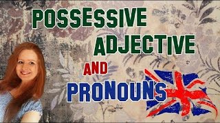 English Lesson 13  Possessive Adjective and Pronouns [upl. by Meli]