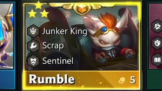 3 Star Rumble  1v9⭐⭐⭐ TFT SET 13 [upl. by Oned972]