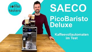 Saeco PicoBaristo Deluxe SM557310 im Test  5 Getränke live zubereitet [upl. by Ev]