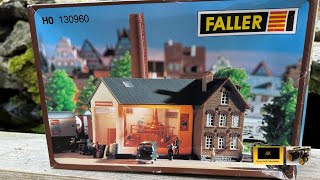 HO Scale Faller Brewery kit 130960 Bargain Buy [upl. by Herrmann]