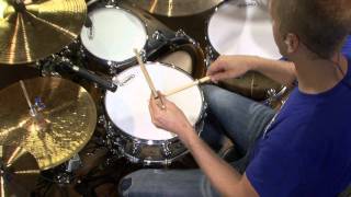 One Handed Drum Roll  Drumeo Lesson [upl. by Naimed]