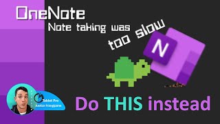 OneNote was TOO SLOW 5 Ways to Take Notes Faster and More Beautifully [upl. by Aicela]