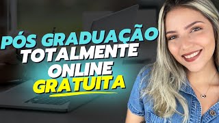 âš ï¸ PÃ“S GRADUAÃ‡ÃƒO TOTALMENTE A DISTÃ‚NCIA e GRATUITA de FEDERAL ðŸ˜±  Mari Rel [upl. by Nytnerb937]