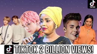 FAMOUS SOMALI WOMAN ON TIKTOK JOINS BTSJUSTINE BIEBER i love you more than my life Song quotnakupendaquot [upl. by Frissell]