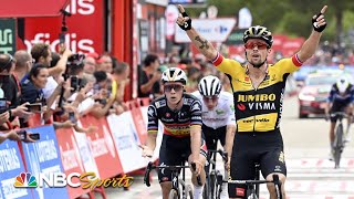 Vuelta a España 2023 Stage 8 Extended Highlights  Cycling on NBC Sports [upl. by Maibach204]