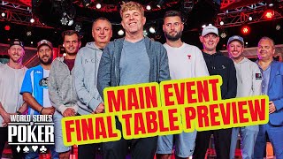 WSOP Main Event 2023  Final Table with 12100000 First Prize [upl. by Pilif85]