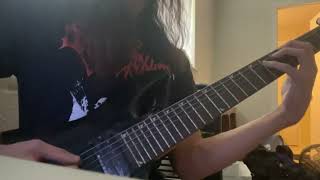 Wormed  Spacetime Ekleipsis Vorticity guitar cover [upl. by Blank903]