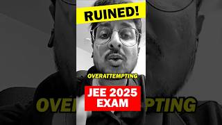 3 HABITS to Ruin JEE 2025 ⚠️eduniti IITJEE viralshorts [upl. by Lawton617]