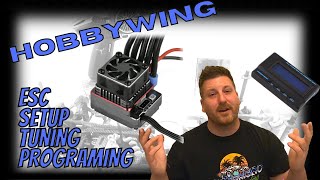 Hobbywing ESC Setup and tuning tutorial Hobbywing [upl. by Newcomb]